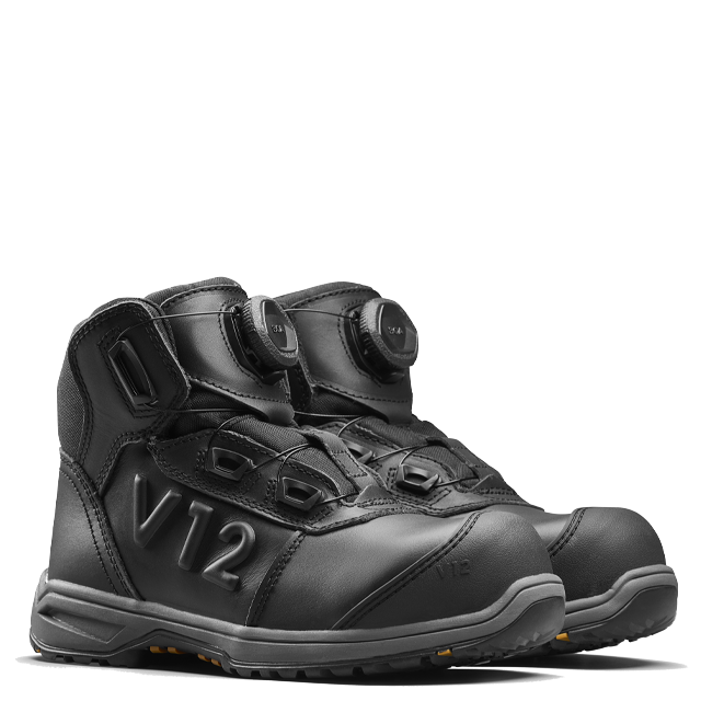 V12 Valiant IGS V2525 SR HRO FO safety boot in Black – 2