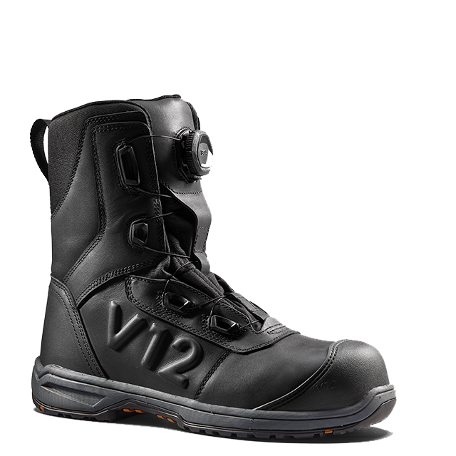 V12 Vanguard IGS V2420 SR HRO FO safety boot in Black – front