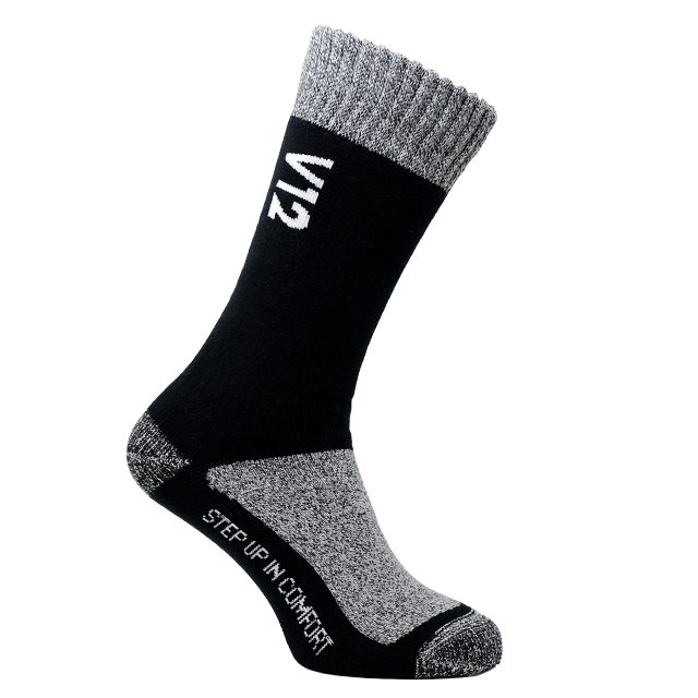 V12 Work Socks (10 Pack) VSOK5 Work Socks (10 Pack) in Black – 2