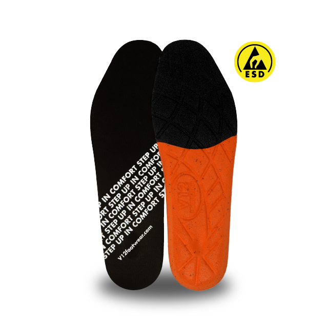 V12 xl-energyse-ii-insole VS150 xl-energyse-ii-insole in Black/Orange – sole